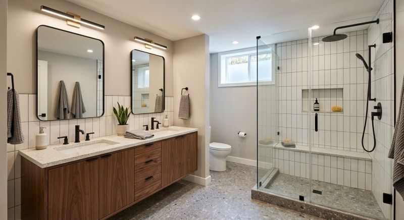 Basement Bathroom Remodeling in Essex County, MA