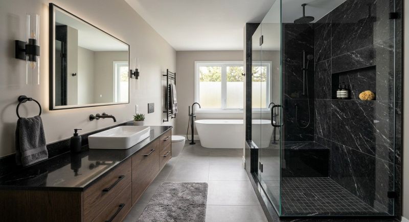 Granite Shower Installation in Essex County, MA