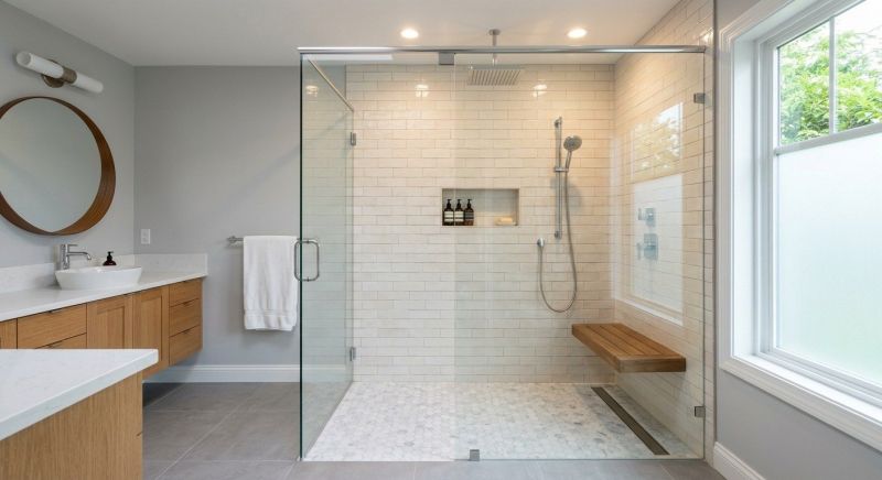 Shower Enlargement in Chelmsford, MA