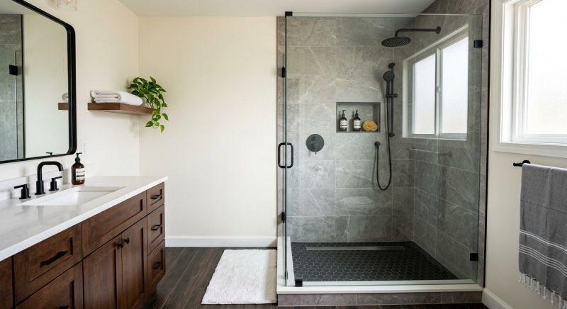 Tub To Shower Conversion in Salem, NH