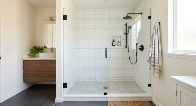 Tub To Shower Conversion in West Roxbury, MA